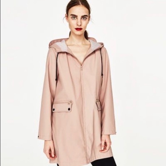 zara rain jacket